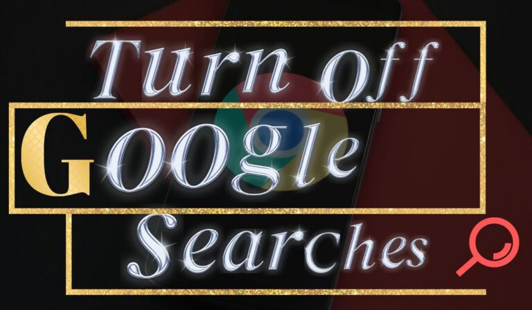 turn off trending searches on chrome