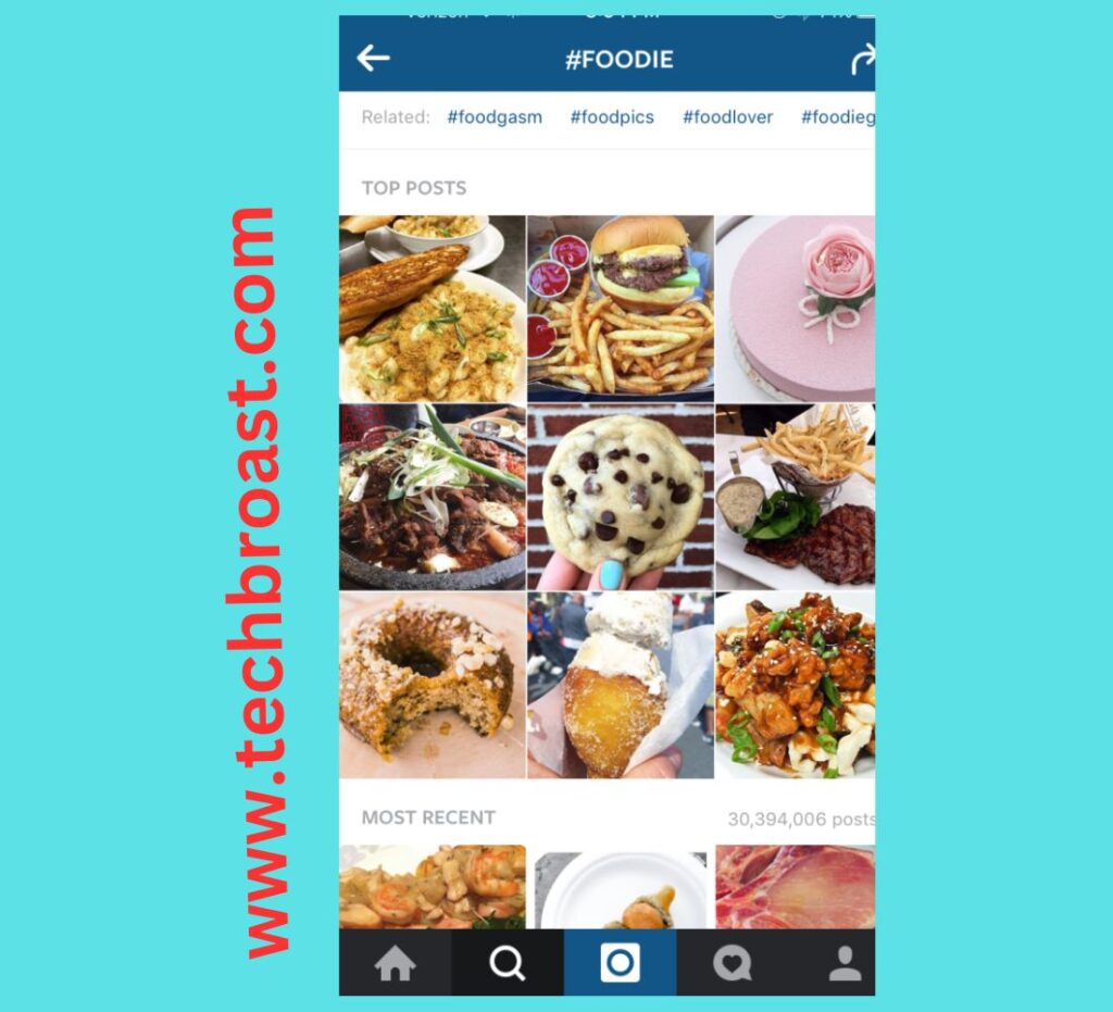 Share Recipes and Cooking Tips on instagram