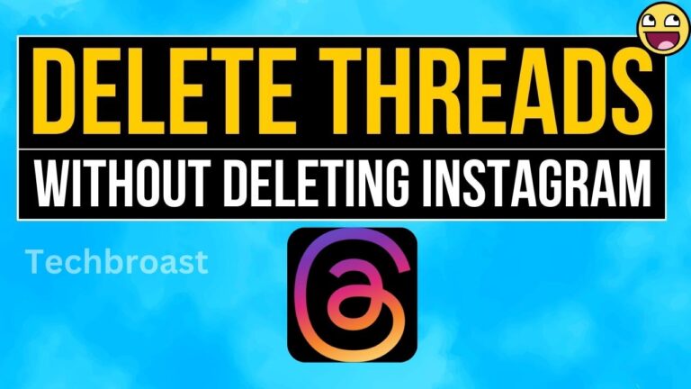 Delete Threads Without Deleting Instagram Account