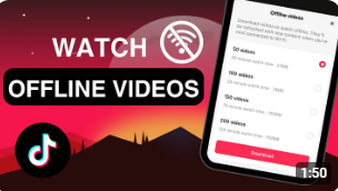 Watch 2 hundred TikTok Offline Video Without an Internet connection